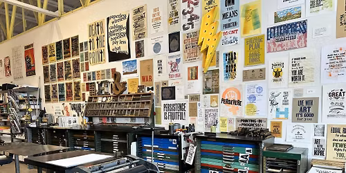 Letterpress Workshop Saturday, January 31
