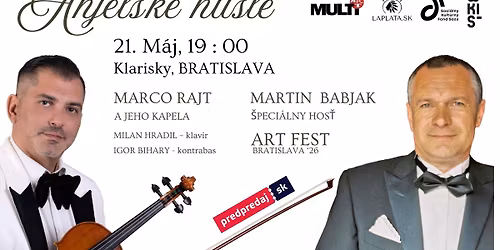 \ud83d\udc49 Anjelsk\u00e9 husle \u2013 Marco Rajt & Martin Babjak | Bratislava