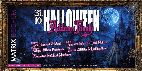 Halloween - Matrix 2026 - Addams Family