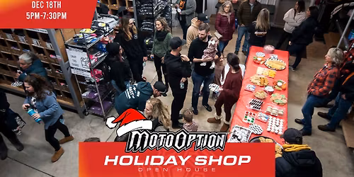 MotoOption's Warehouse Holiday Shop