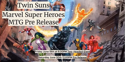 Marvel Super Heroes Magic Pre Release