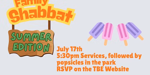 Summer Family Shabbat