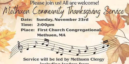 Methuen Community Thanksgiving Service