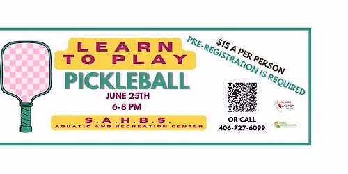 Learn Pickleball Clinic Thursday, June 25th 