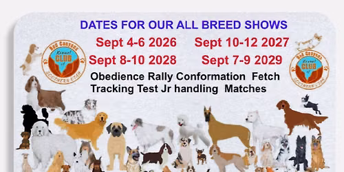 RCKC AKC ALL BREED SHOW SEPT
