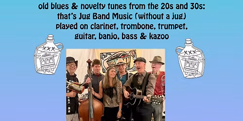 The Trolley Drop Brass Jug Band Sunday May 3, 2026 1-3pm Abbott Square Marketplace 