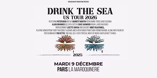 DRINK THE SEA | PARIS | La Maroquinerie