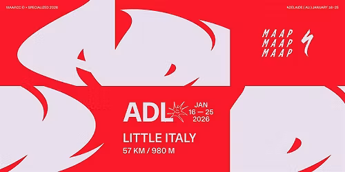 ADL26 Ride 3 - Little Italy | Wed 21st Jan