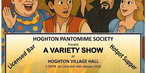 NOT the 2026 PANTO - Variety Show