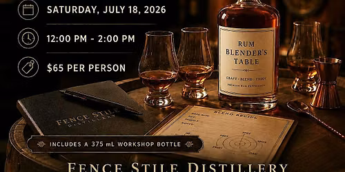 Rum Blender\u2019s Table: Create Your Own Rum Blend