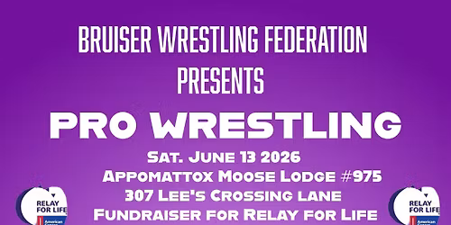 BWF at Appomattox Moose Lodge