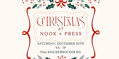 Christmas at Nook + Press