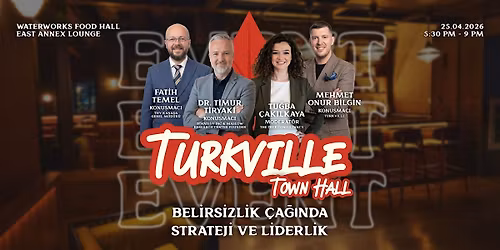 Turkville Townhall: Belirsizlik \u00c7a\u011f\u0131nda Strateji ve Liderlik