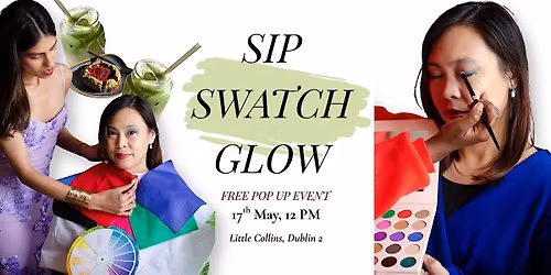 Sip, Swatch, Glow - Free Color Analysis & Beauty Pop Up