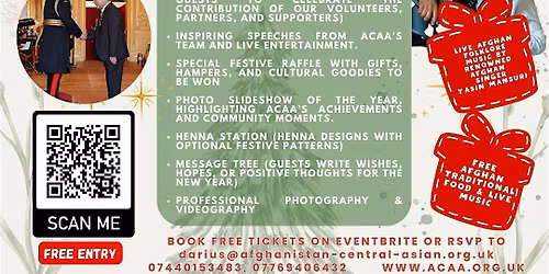 ACAA's Christmas Celebration in Brent & Community Champion Awards 2025