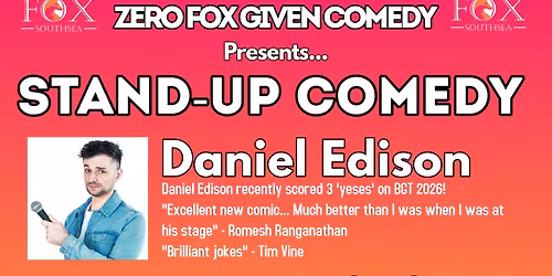 Stand Up Comedy with BGT's Daniel Edison