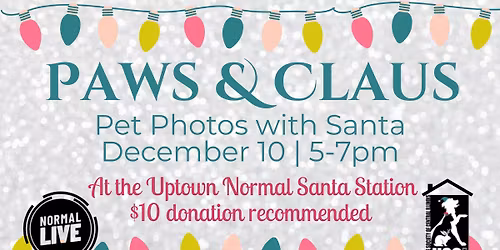Paws & Claus: Pet Photos with Santa