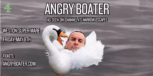 From C4\u2019s Narrow Escapes - Angry Boater live in Weston-Super-Mare