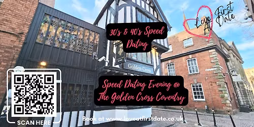 30's & 40's Speed Dating Evening in Coventry