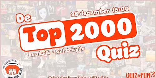 De Top 2000 Quiz | Waalwijk (sold out)