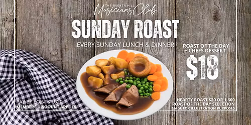 Sunday Roast Lunch | Lunch Special