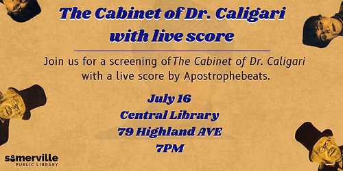 The Cabinet of Dr. Caligari +Live Score