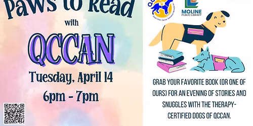 Paws to Read with QCCAN