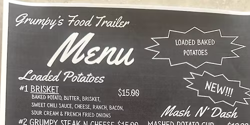 Grumpy's Loaded Baked Potatoes Food Trailer