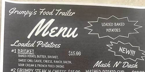 Grumpy's Loaded Baked Potatoes Food Trailer