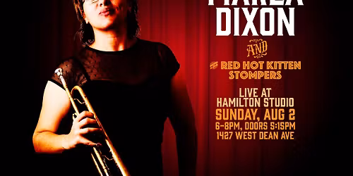 Marla Dixon with the Red Hot Kitten Stompers at Hamilton Studio