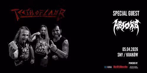 TEETH OF LAMB (DE) + ABSORB (DE) \/ 05.04.2026, Krak\u00f3w