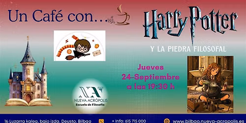 Un caf\u00e9 con... Harry Potter y la Piedra Filosofal