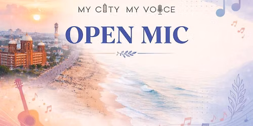 My City My Voice open mic