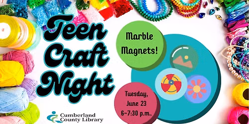 Teen Craft Night: Marble Magnets!