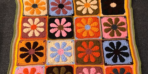 Daisy Crochet Square