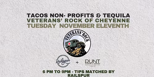 TNT: Tacos, Non-Profits & Tequila - Veterans' Rock