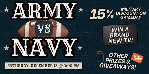Army vs Navy Watch Party!