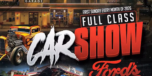 MSP FULL CLASS CAR, TRUCK, AND MOTORCYCLE SHOW AT FORDS GARAGE FIRST SUNDAY OF EVERY MONTH