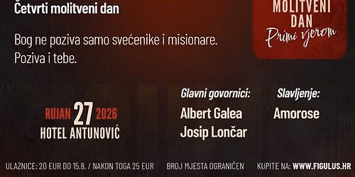 Molitveni dan \u201ePrimi vjerom\u201d