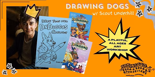 DNDoggos Character Drawing Workshop with Scout Underhill