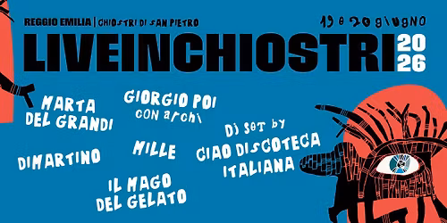 Live in Chiostri 2026