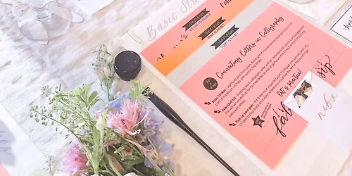 Modern Calligraphy for Beginners at Rhino Wine Bar