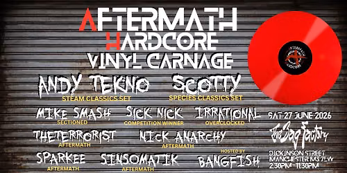 Aftermath Hardcore - Vinyl Carnage