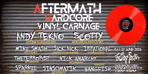 Aftermath Hardcore - Vinyl Carnage