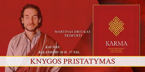  M.D.Trimurti naujos knygos ,,KARMA" pristatymas