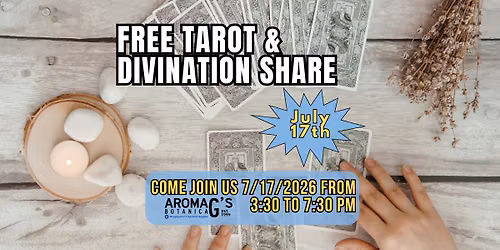 FREE Tarot & Divination Share - Practice on Others