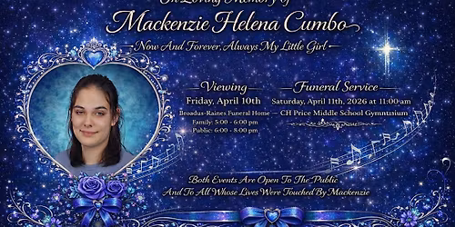 Mackenzie's Celebration of Life
