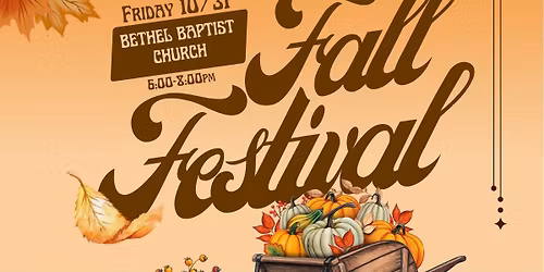 Trunk-or-Treat Fall Festival