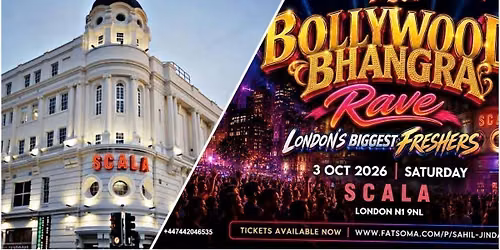 🎉SCALA FRESHERS RAVE 80% SOLDOUT‼️