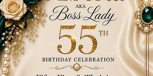 Fifty Five & Thriving: An Emerald and Gold Affair